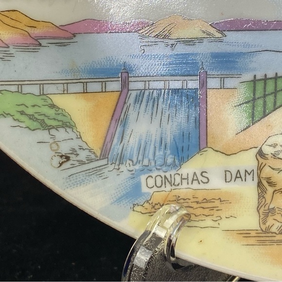 Vintage, 8.25” New Mexico Souvenir State China Hanging Plate - Picture 12 of 16